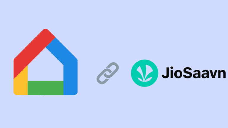 How to link jiosaavn to google home ?