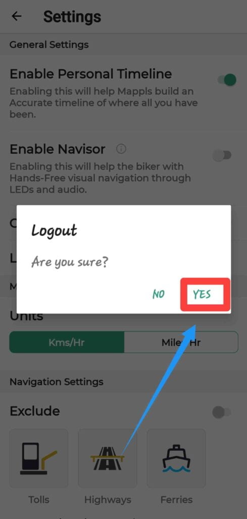 How to Log Out from Mappls MapmyIndia App