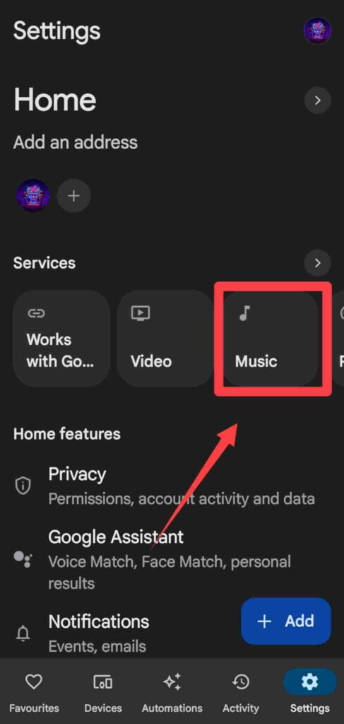 How to link jiosaavn to google home ?