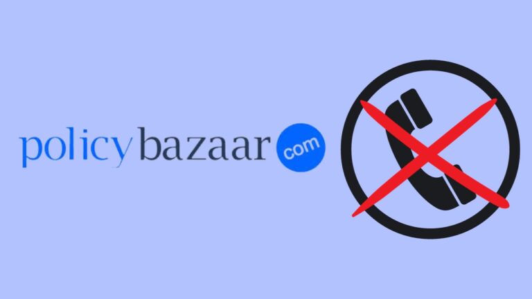 how to stop policybazaar calls