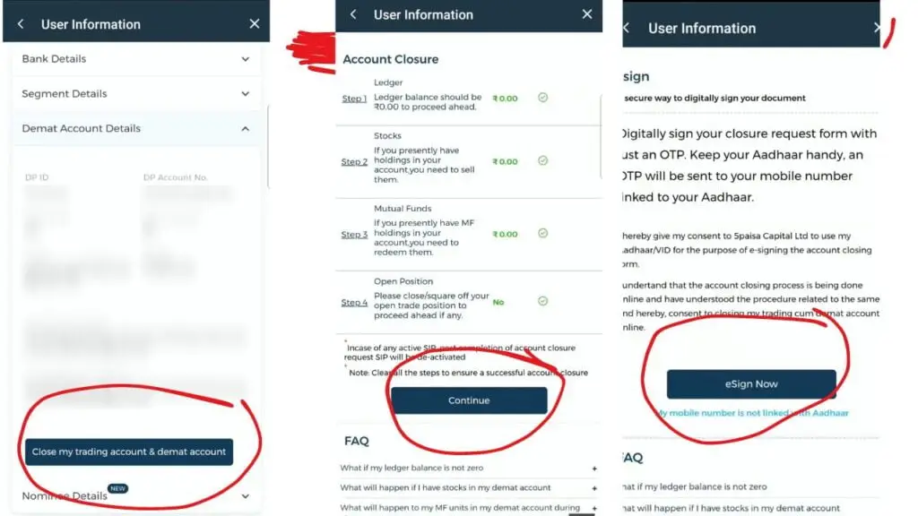 How to Delete 5paisa demat Account in easy steps