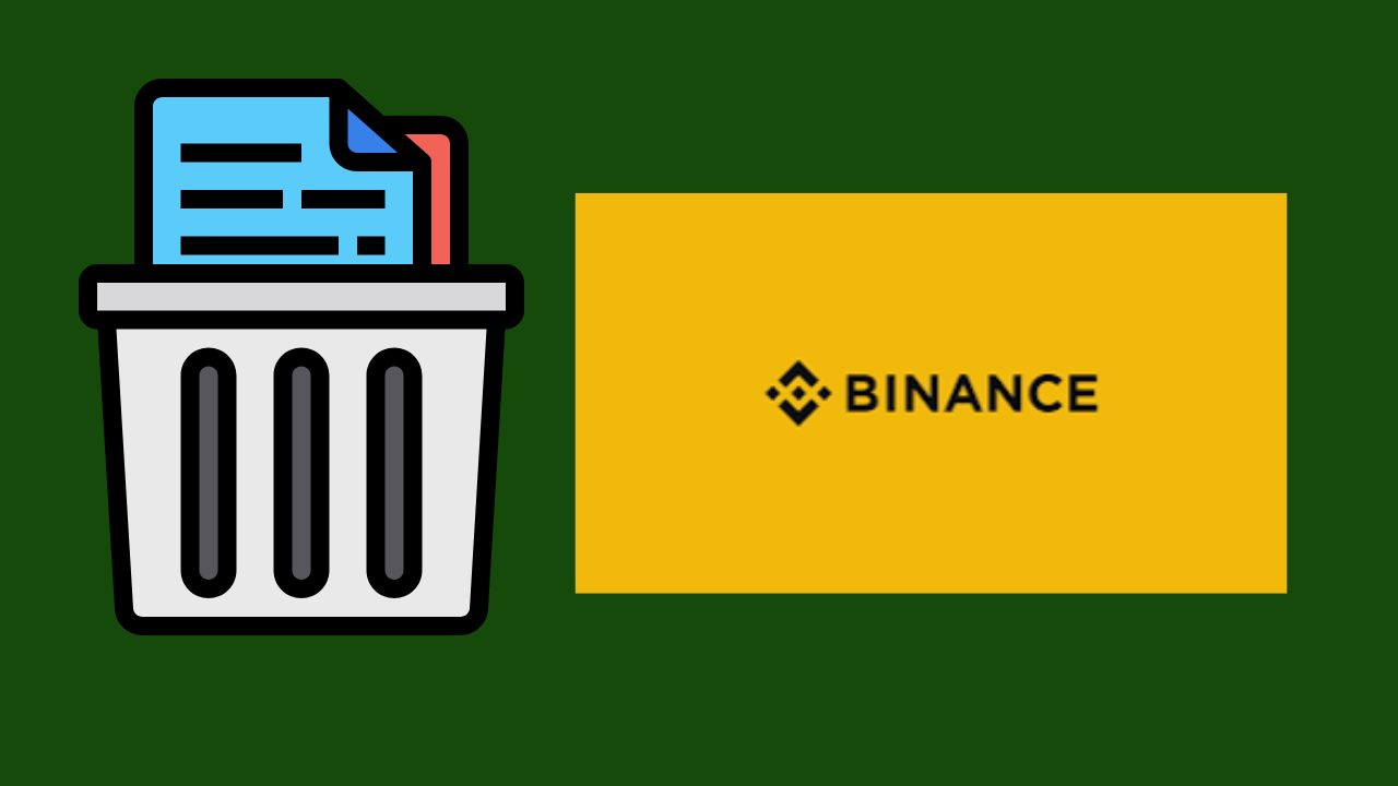 How to Delete Binance Account